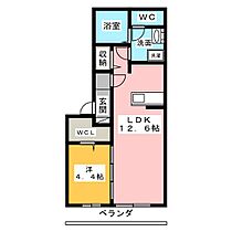 アンプルールK  ｜ 静岡県御殿場市東田中１丁目（賃貸アパート1LDK・1階・43.11㎡） その2