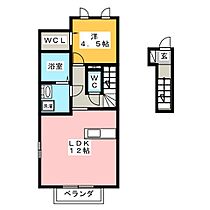 ローズコート上耕地II  ｜ 静岡県沼津市大岡（賃貸アパート1LDK・2階・49.08㎡） その2