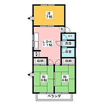 青木グランドハイツ  ｜ 静岡県藤枝市青木１丁目（賃貸マンション3LDK・3階・58.30㎡） その2