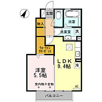 ウィル孝永  ｜ 静岡県榛原郡吉田町川尻（賃貸アパート1LDK・1階・40.69㎡） その2