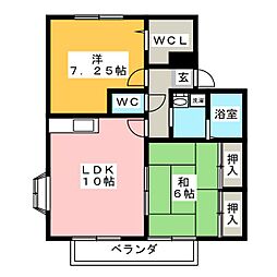 🉐敷金礼金0円！🉐エーデルハイム　Ｂ