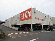 スーパー「イオンビックまで1400m」
