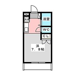 VIPA 1Kの間取図画像