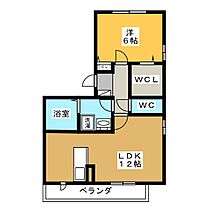 ツイトローネ3番館  ｜ 静岡県袋井市愛野南４丁目（賃貸アパート1LDK・1階・46.47㎡） その2