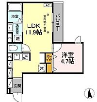 静岡県掛川市中央２丁目20-20（賃貸アパート1LDK・3階・36.46㎡） その2