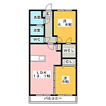 エスペランサA＆K  ｜ 静岡県菊川市加茂（賃貸マンション2LDK・1階・59.96㎡） その2