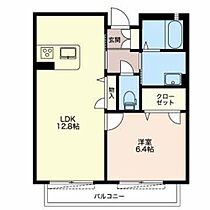 ブルーメ  ｜ 静岡県袋井市愛野南２丁目（賃貸アパート1LDK・1階・45.17㎡） その2