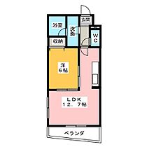 フォーシーズン  ｜ 静岡県掛川市上西郷（賃貸マンション1LDK・2階・41.10㎡） その2