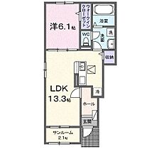 グランジュール掛川Ａ 101 ｜ 静岡県掛川市杉谷南２丁目15-5（賃貸アパート1LDK・1階・50.01㎡） その2