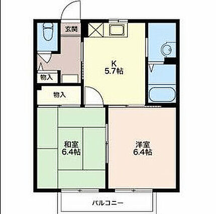 メゾン美果A_間取り_0