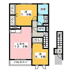 柚木駅 8.0万円