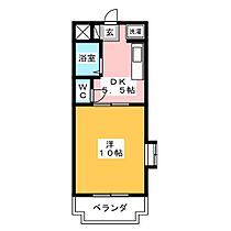 ウィステリアI 201 ｜ 静岡県富士市天間（賃貸マンション1DK・2階・30.71㎡） その2