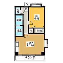 スカイヒルズ宮島  ｜ 静岡県富士市宮島（賃貸マンション1LDK・1階・42.64㎡） その2