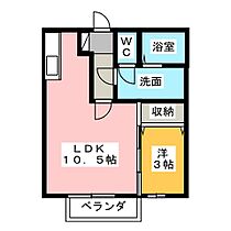 サンフォンテ　Ａ  ｜ 静岡県富士市新橋町（賃貸アパート1LDK・1階・35.30㎡） その2