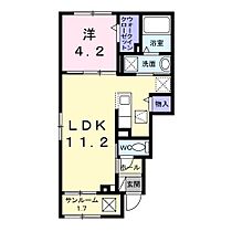 オーシャン 101 ｜ 静岡県富士市中野563番地5（賃貸アパート1LDK・1階・39.17㎡） その2