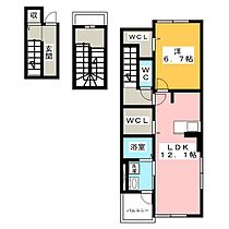 メゾン・ド・ロワイヤル　フジ  ｜ 静岡県富士市伝法（賃貸アパート1LDK・3階・59.21㎡） その2