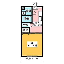 間取図画像 1DK