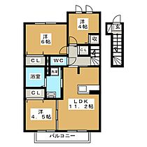 ヴィラサンリットIII  ｜ 静岡県富士宮市淀平町（賃貸アパート3LDK・2階・64.63㎡） その2