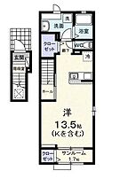 オーロラ　ヴィレッジIII 201 ｜ 静岡県富士宮市小泉34-9（賃貸アパート1R・2階・40.74㎡） その2