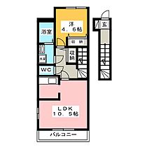 パレット小泉2  ｜ 静岡県富士宮市小泉（賃貸アパート1LDK・2階・41.65㎡） その2