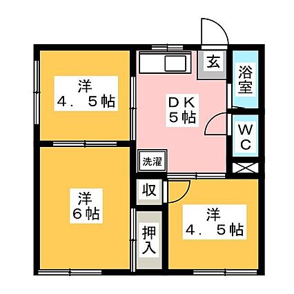 フォーブル久保A_間取り_0