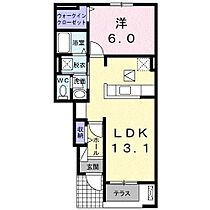 フェリーチェ  ｜ 静岡県富士宮市大岩（賃貸アパート1LDK・1階・45.15㎡） その2