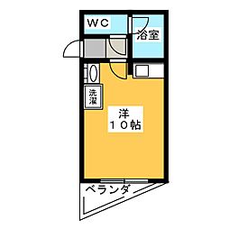 ジュネスヤイヅ ワンルームの間取図画像