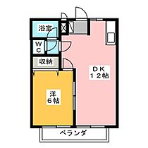 ロイヤルハイツ  ｜ 静岡県袋井市下山梨（賃貸マンション1LDK・2階・39.74㎡） その2