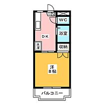 シャトレ鳥之瀬  ｜ 静岡県磐田市鳥之瀬（賃貸マンション1DK・3階・28.00㎡） その2