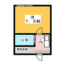 シーサイドビラ21　A  ｜ 静岡県袋井市豊住（賃貸マンション1K・2階・20.55㎡） その2