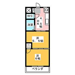 間取図画像 2K