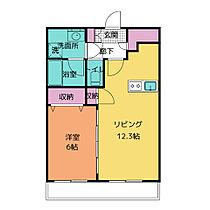 ガーデンプレイス 203 ｜ 静岡県袋井市上山梨1472-1（賃貸マンション1LDK・2階・44.46㎡） その2