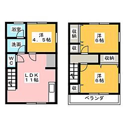 KAPARAS 3LDKの間取図画像