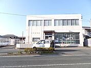 郵便局「浅羽郵便局まで2100m」