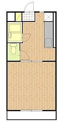 ファンタハウス 1DKの間取図画像