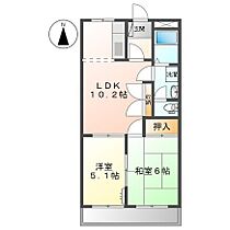 ロイヤル花水木  ｜ 静岡県駿東郡長泉町中土狩（賃貸マンション2LDK・4階・44.95㎡） その2