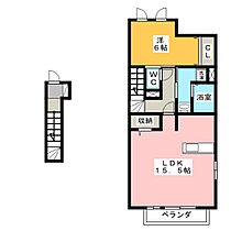 ロワール23  ｜ 静岡県三島市加茂（賃貸アパート1LDK・2階・57.80㎡） その2