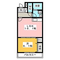 パレ・ソレイユ  ｜ 静岡県駿東郡長泉町下土狩（賃貸マンション1LDK・1階・41.80㎡） その2