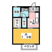 ＲＩＶＩＥＲＡ　II  ｜ 静岡県三島市徳倉１丁目（賃貸アパート1K・1階・27.00㎡） その2