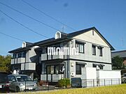 中階段の軽量鉄骨造コーポタイプ
