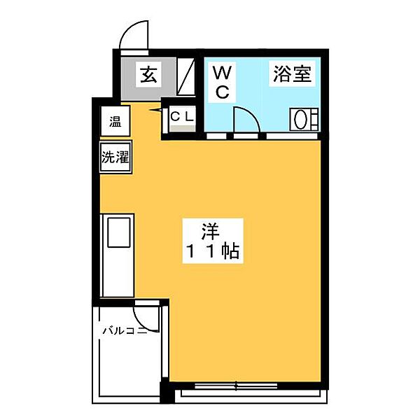 翔ひがしかわて ｜岐阜県岐阜市東川手４丁目(賃貸マンション1K・2階・34.64㎡)の写真 その2