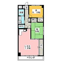 エステート15  ｜ 岐阜県岐阜市西鶉５丁目（賃貸マンション2LDK・3階・59.40㎡） その2