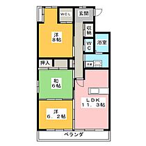 クリスタルステージ  ｜ 岐阜県岐阜市宇佐東町（賃貸マンション3LDK・2階・76.00㎡） その2