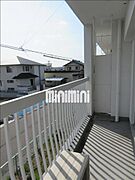日当たりの良いベランダです