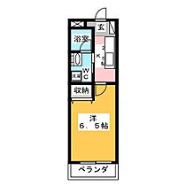 メゾンＤＩＣＯ  ｜ 岐阜県岐阜市茶屋新田４丁目（賃貸マンション1K・3階・27.10㎡） その2