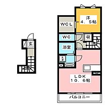 カメリア・ウサ  ｜ 岐阜県岐阜市宇佐南４丁目（賃貸アパート1LDK・2階・44.65㎡） その2