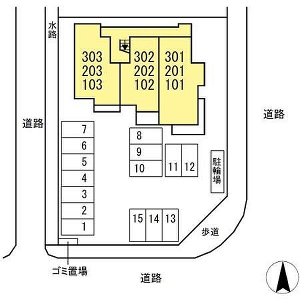 スリール 101｜岐阜県岐阜市市橋６丁目(賃貸アパート2LDK・1階・69.14㎡)の写真 その6