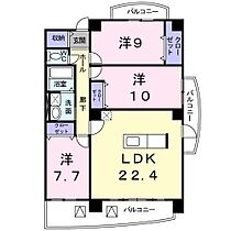 メジャーワン  ｜ 岐阜県岐阜市東鶉１丁目（賃貸マンション3LDK・4階・107.20㎡） その2