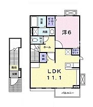 プリムヴェール  ｜ 岐阜県羽島郡岐南町平島２丁目（賃貸アパート1LDK・2階・46.09㎡） その2