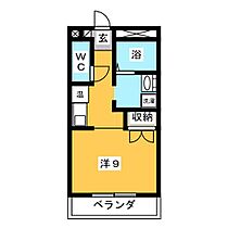 キャンパスサイド  ｜ 岐阜県岐阜市東鶉１丁目（賃貸マンション1R・1階・23.00㎡） その2